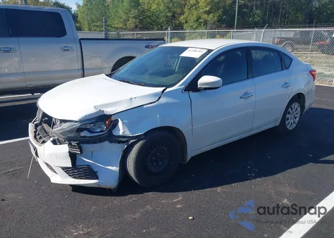 2017 Nissan Sentra S из США, поврежденный, VIN 3N1AB7AP4HY242474